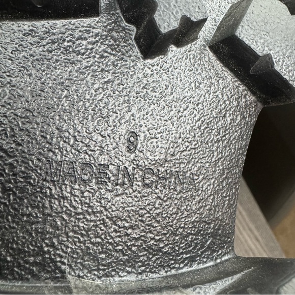 Princess Polly Chunky Platform Penny Lane Loafers Size 9 Slip On Black - Picture 10 of 10